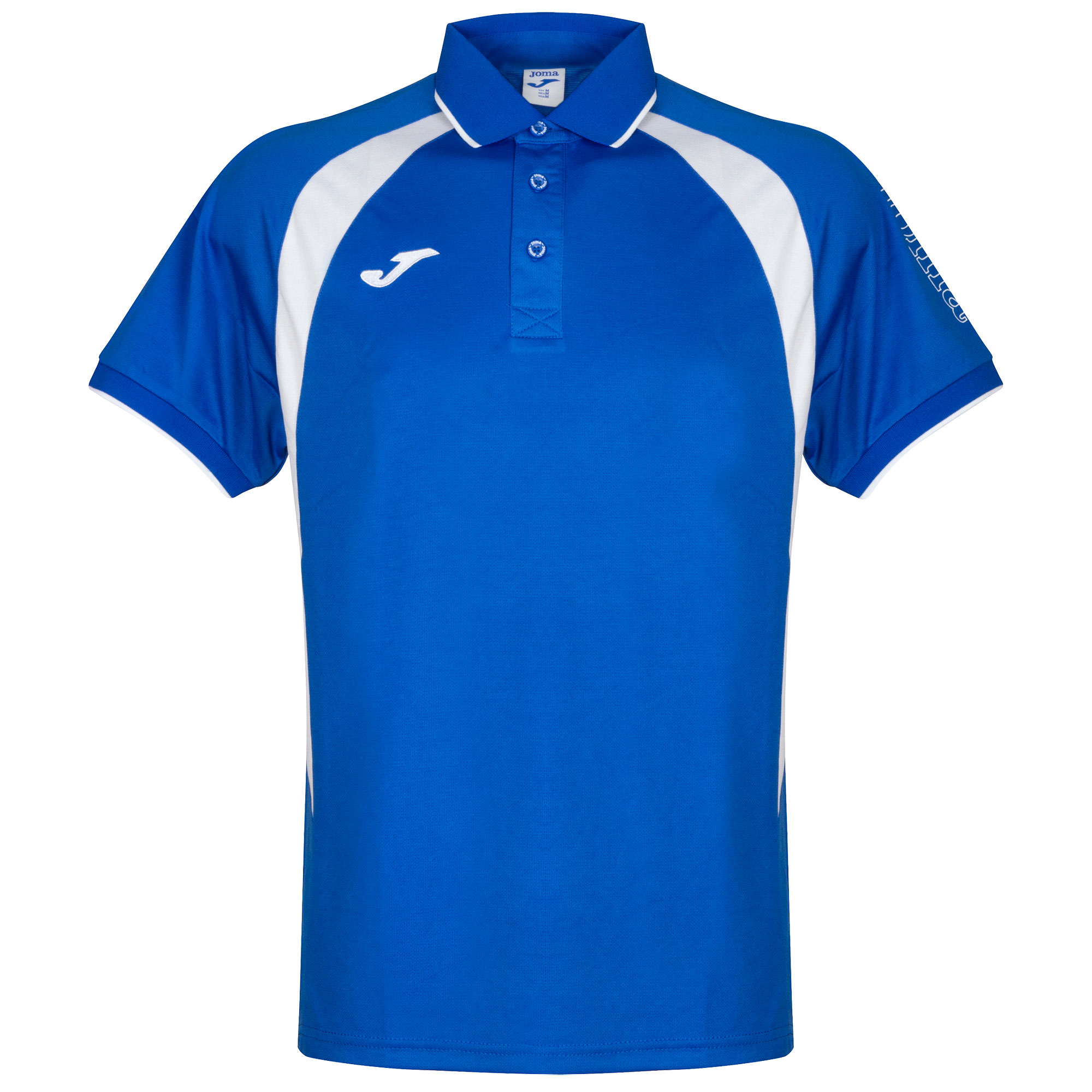 Joma Champion III Polo Shirt - Blauw/ Wit Top Merken Winkel